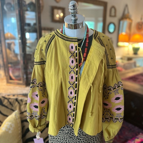 Reworked Embroidered Boho Jacket - Picture 6 of 16